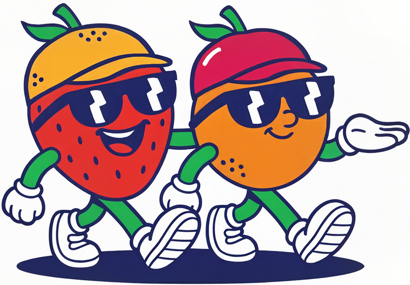 Vital Pals Strawberry Character